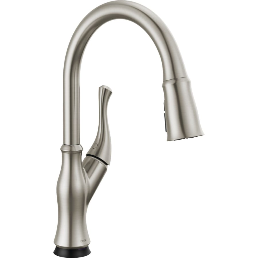 Delta Ophelia 1.8 GPM Single Hole Pull Down Kitchen Faucet with Touch2O Technology - Includes Escutcheon