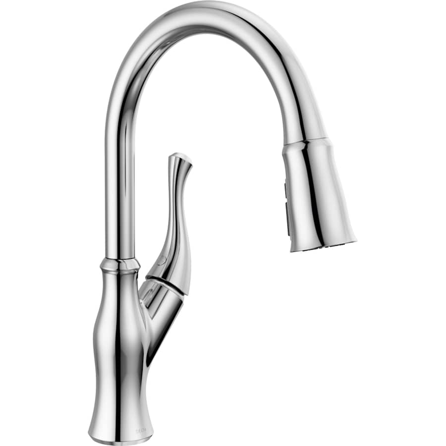 Delta Ophelia 1.8 GPM Single Hole Pull Down Kitchen Faucet - Includes Escutcheon