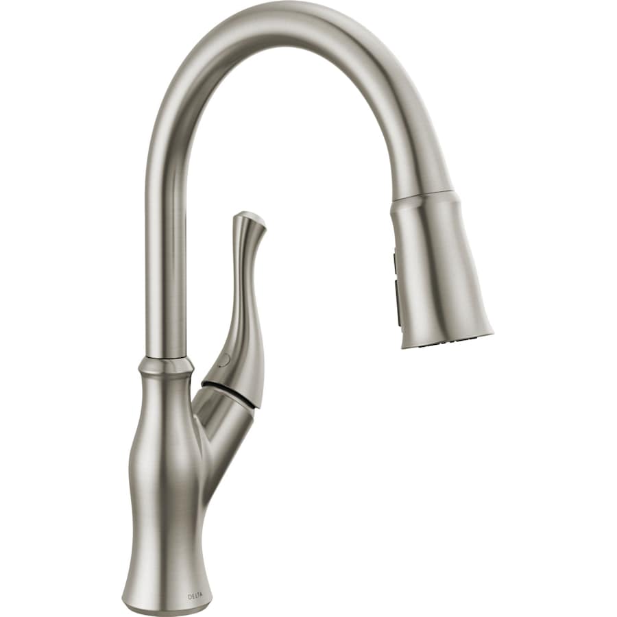 Delta Ophelia 1.8 GPM Single Hole Pull Down Kitchen Faucet - Includes Escutcheon