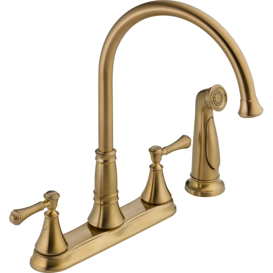 Delta Cassidy Kitchen Faucet with Side Spray - Includes Lifetime Warranty