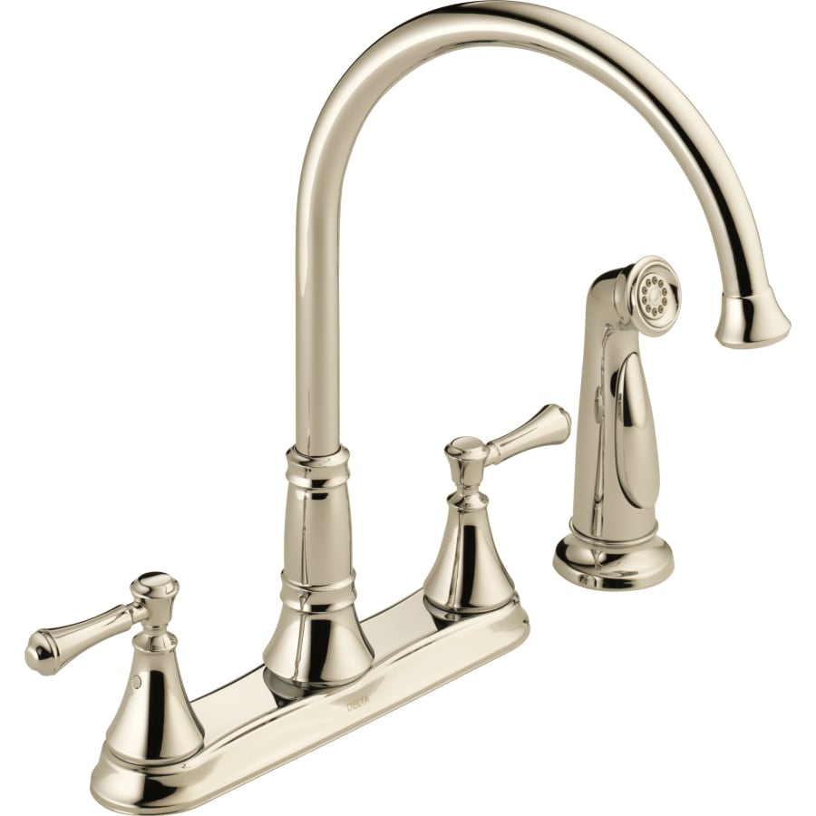 Delta Cassidy Kitchen Faucet with Side Spray - Includes Lifetime Warranty