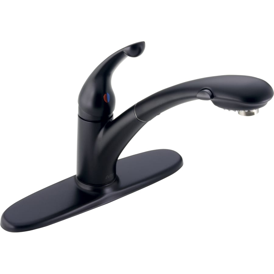 Delta Signature Pull-Out Kitchen Faucet with Optional Base Plate - Includes Lifetime Warranty