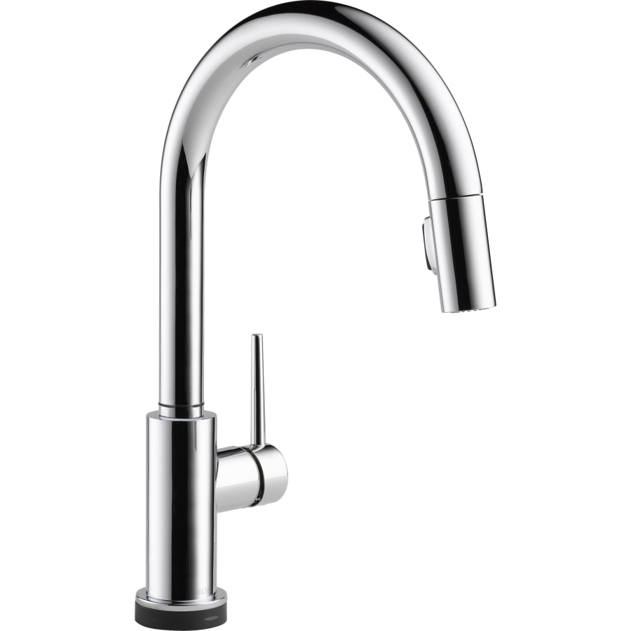 Delta Trinsic Pull-Down Kitchen Faucet with On/Off Touch Activation, Magnetic Docking Spray Head - Includes Lifetime Warranty (5 Year on Electronic Parts)