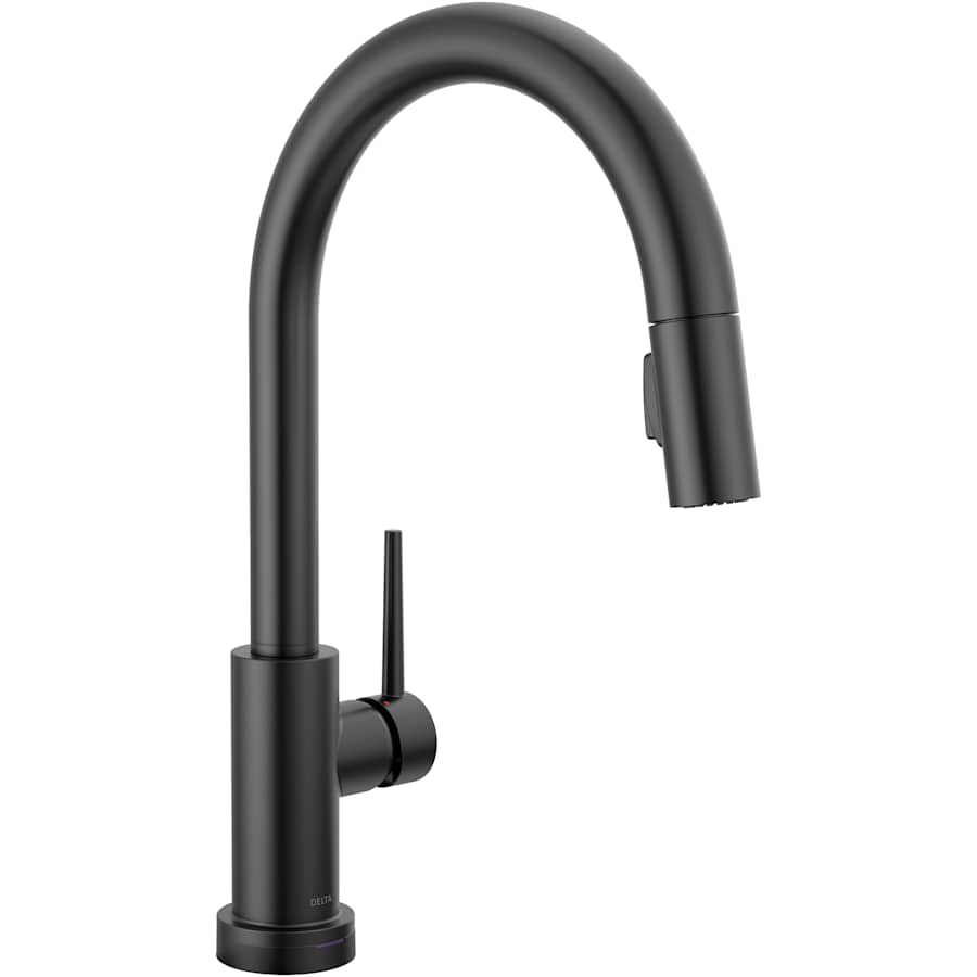 Delta Trinsic 1.8 GPM Single Hole Pull Down Touchless Kitchen Faucet with Touch2O, MagnaTite, Diamond Seal and Touch-Clean Technologies