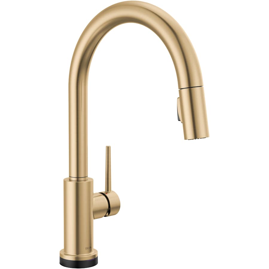 Delta Trinsic 1.8 GPM Single Hole Pull Down Touchless Kitchen Faucet with Touch2O, MagnaTite, Diamond Seal and Touch-Clean Technologies