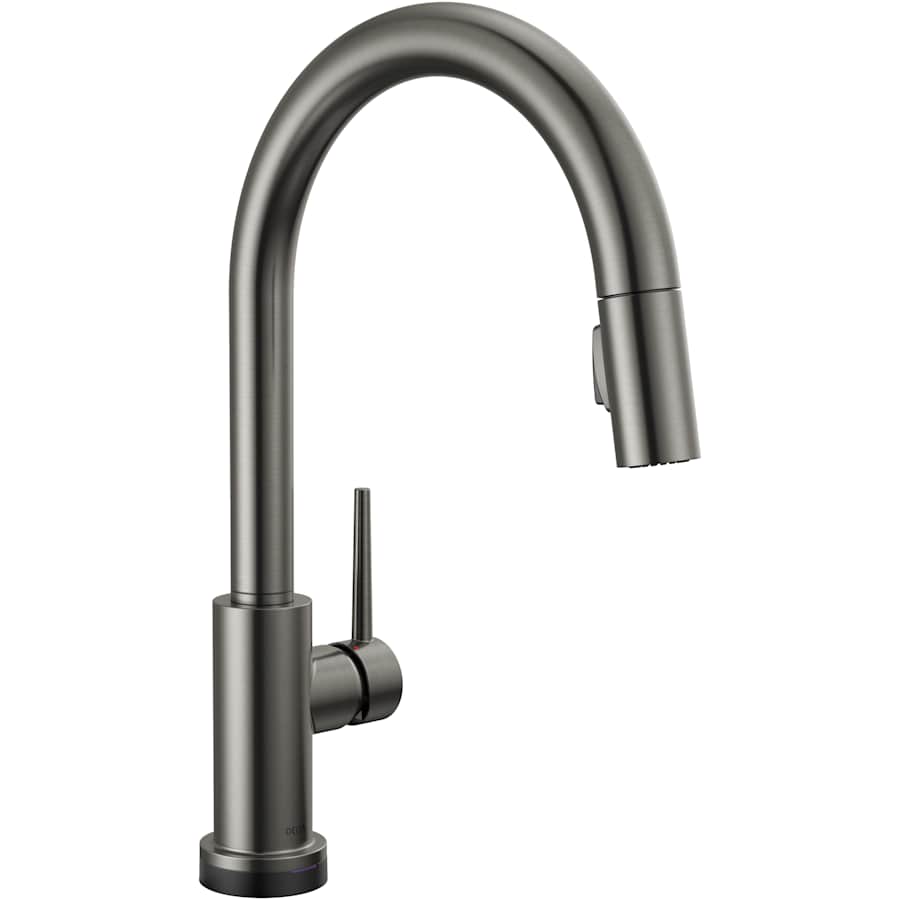 Delta Trinsic 1.8 GPM Single Hole Pull Down Touchless Kitchen Faucet with Touch2O, MagnaTite, Diamond Seal and Touch-Clean Technologies