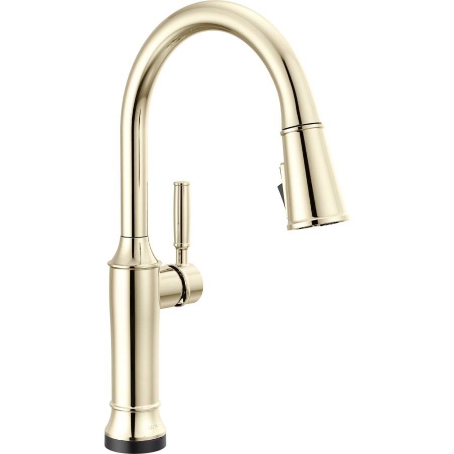 Delta Renaldi 1.8 GPM Single Hole Pull Down Touchless Kitchen Faucet with Touch2O Technology and Magnetic Docking Spray Head