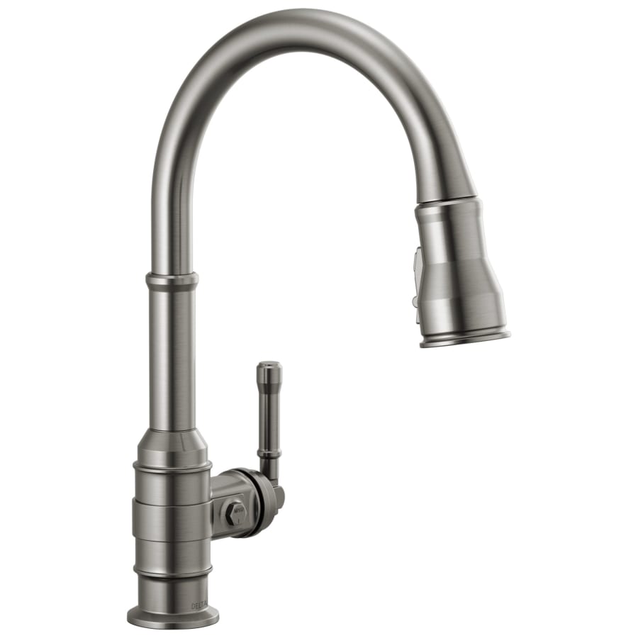Delta Broderick 1.8 GPM Single Hole Pull Down Kitchen Faucet