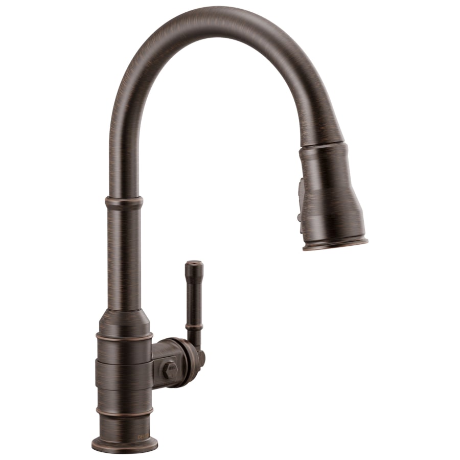 Delta Broderick 1.8 GPM Single Hole Pull Down Kitchen Faucet