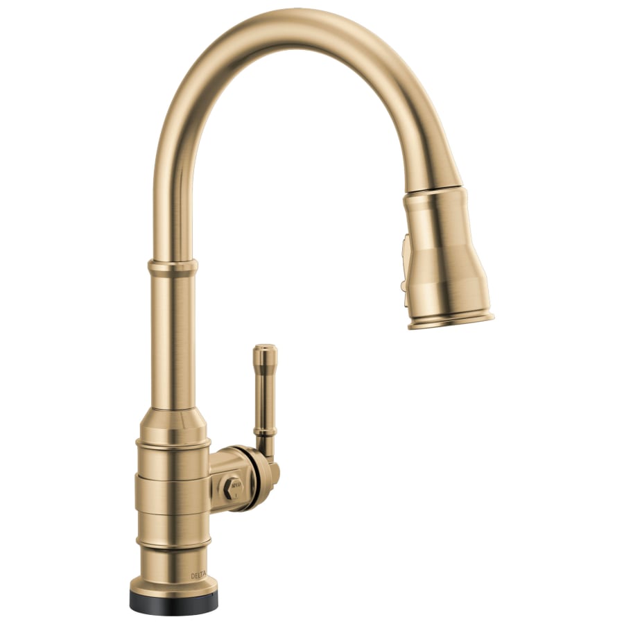 Delta Broderick 1.8 GPM Single Hole Pull Down Kitchen Faucet with Touch2O