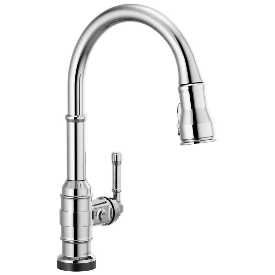 Delta Broderick 1.8 GPM Single Hole Pull Down Kitchen Faucet with Touch2O