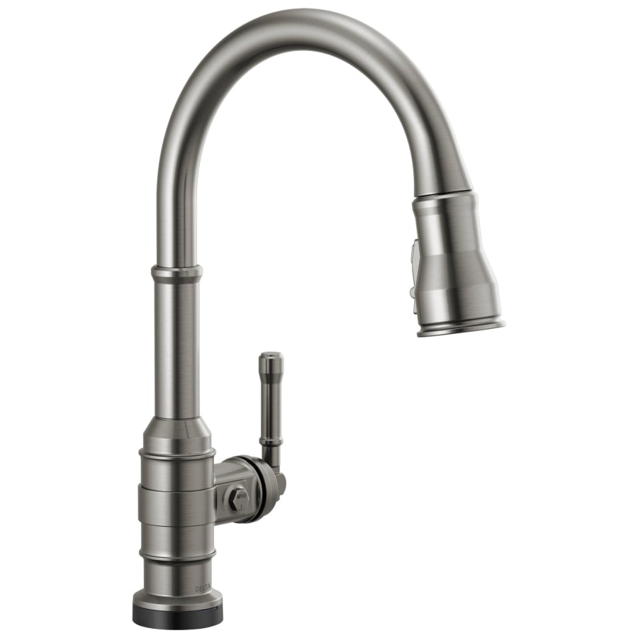 Delta Broderick 1.8 GPM Single Hole Pull Down Kitchen Faucet with Touch2O