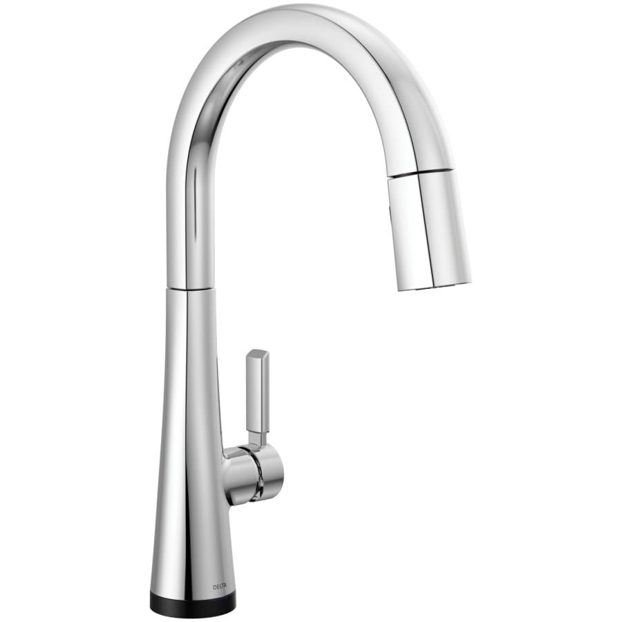 Delta Monrovia 1.8 GPM Deck Mounted Pull Down Kitchen Faucet with DIAMOND Seal, Touch-Clean, MagnaTite, and Touch2O Technologies