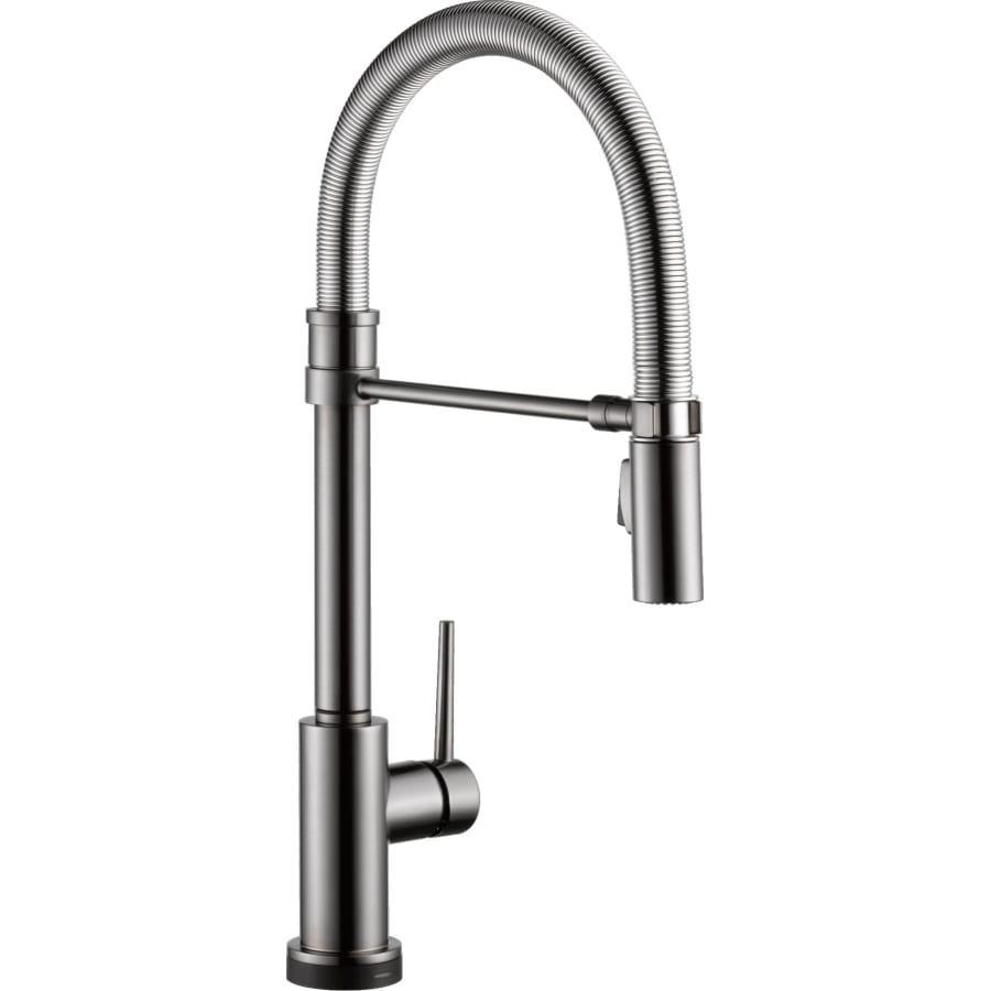 Delta Trinsic Pre-Rinse Pull-Down Kitchen Faucet with On/Off Touch Activation, Magnetic Docking Spray Head - Limited Lifetime Warranty (5 Year on Electronic Parts)