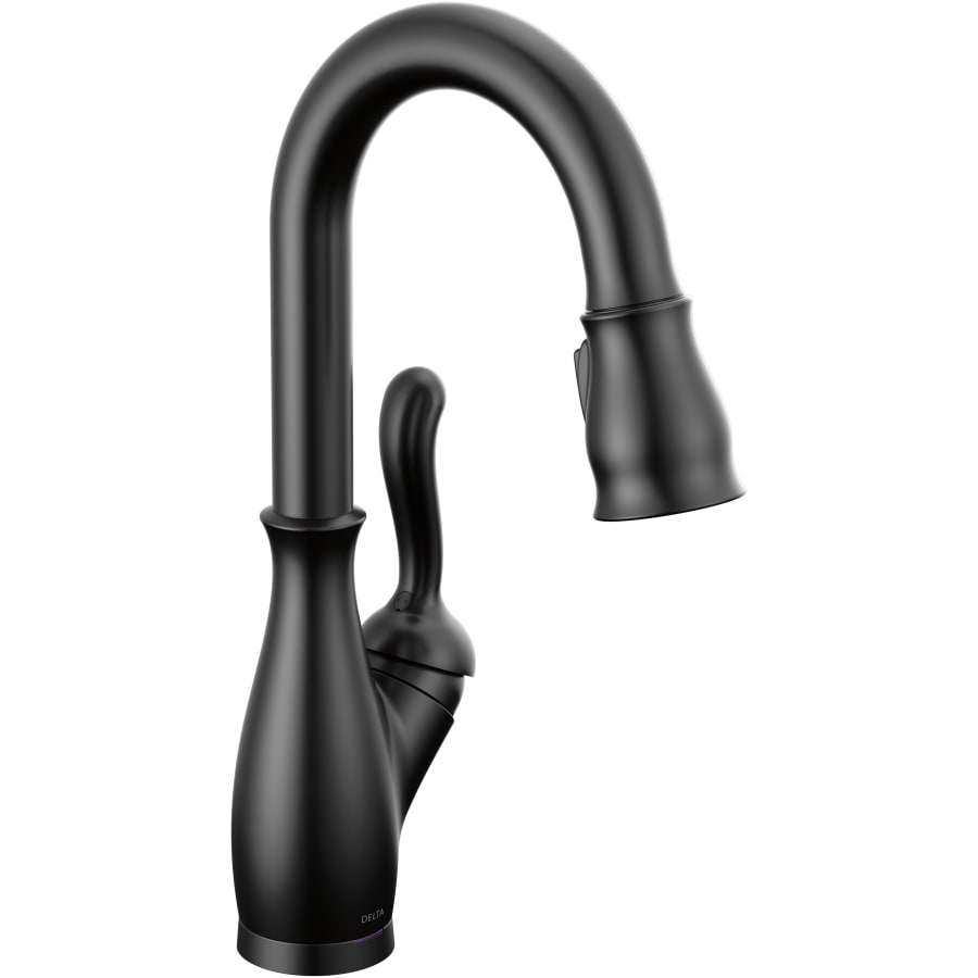 Delta Leland 1.8 GPM Single Hole Pull Down Touchless Bar Faucet with Touch2O, Touch-Clean, MagnaTite Docking and Diamond Seal Cartridge Technologies