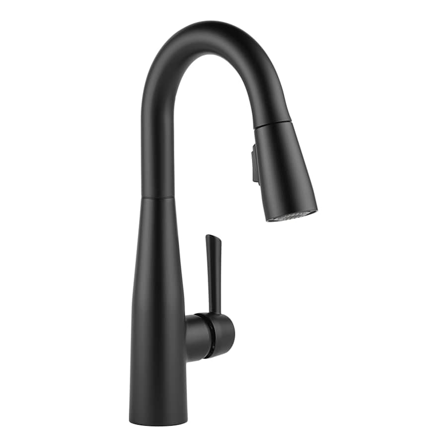 Delta Essa Pull-Down Bar/Prep Faucet with Magnetic Docking Spray Head - Includes Lifetime Warranty