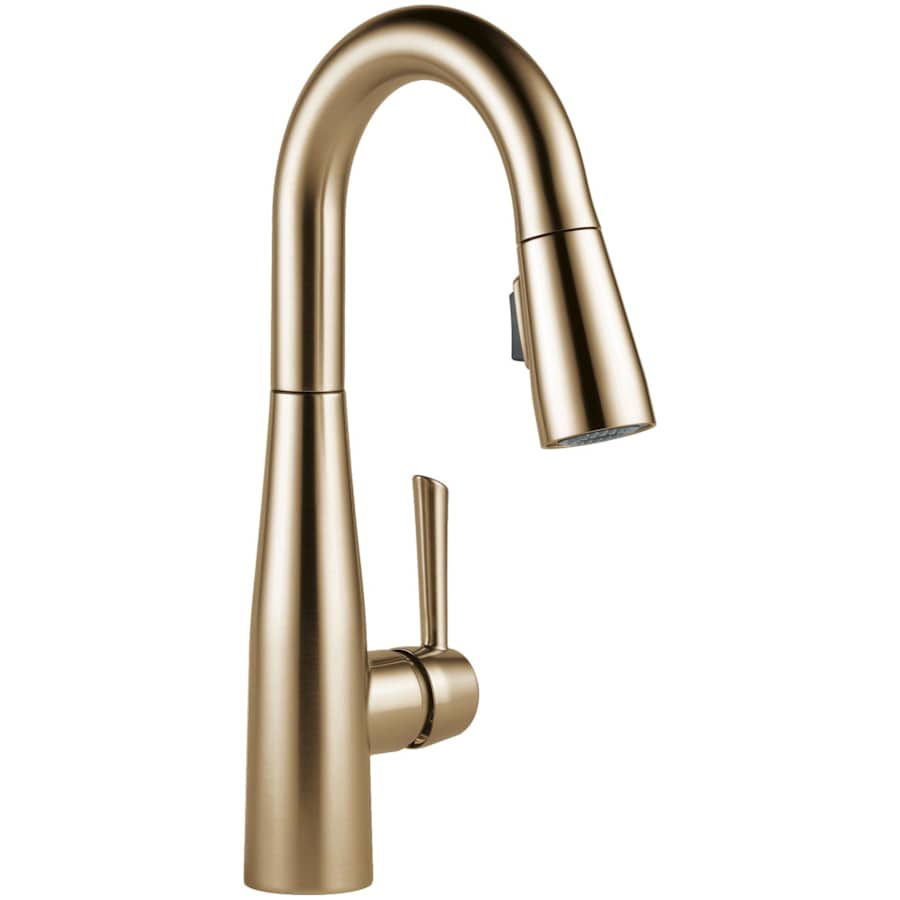 Delta Essa Pull-Down Bar/Prep Faucet with Magnetic Docking Spray Head - Includes Lifetime Warranty
