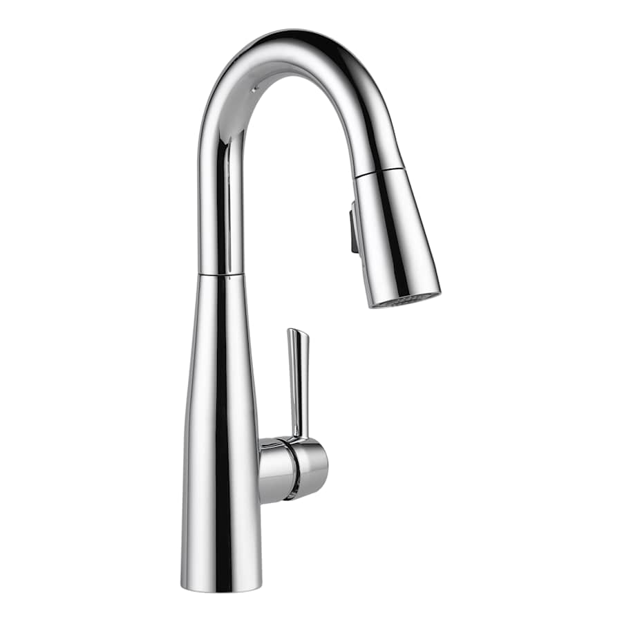 Delta Essa Pull-Down Bar/Prep Faucet with Magnetic Docking Spray Head - Includes Lifetime Warranty