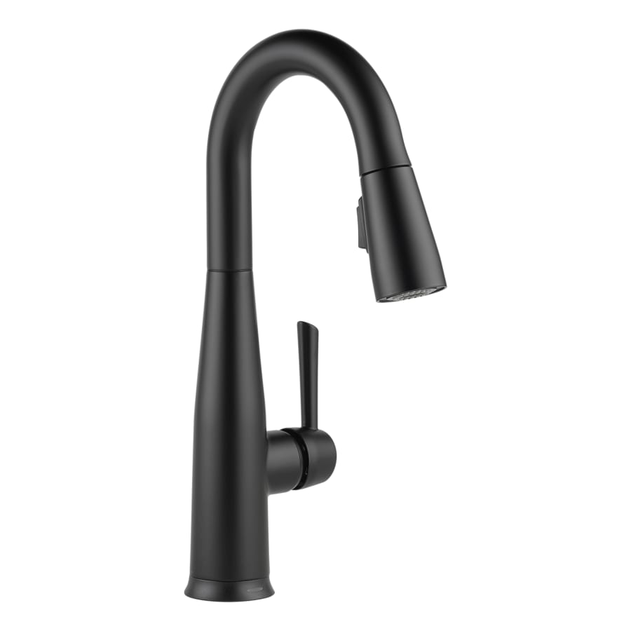 Delta Essa Pull-Down Bar/Prep Faucet with On/Off Touch Activation and Magnetic Docking Spray Head - Includes Lifetime Warranty (5 Year on Electronic Parts)
