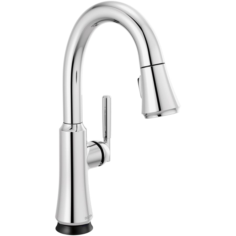 Delta Coranto 1.8 GPM Single Hole Pull Down Touchless Bar Faucet with Touch2O, ShieldSpray, MagnaTite Docking and Diamond Seal Cartridge Technologies