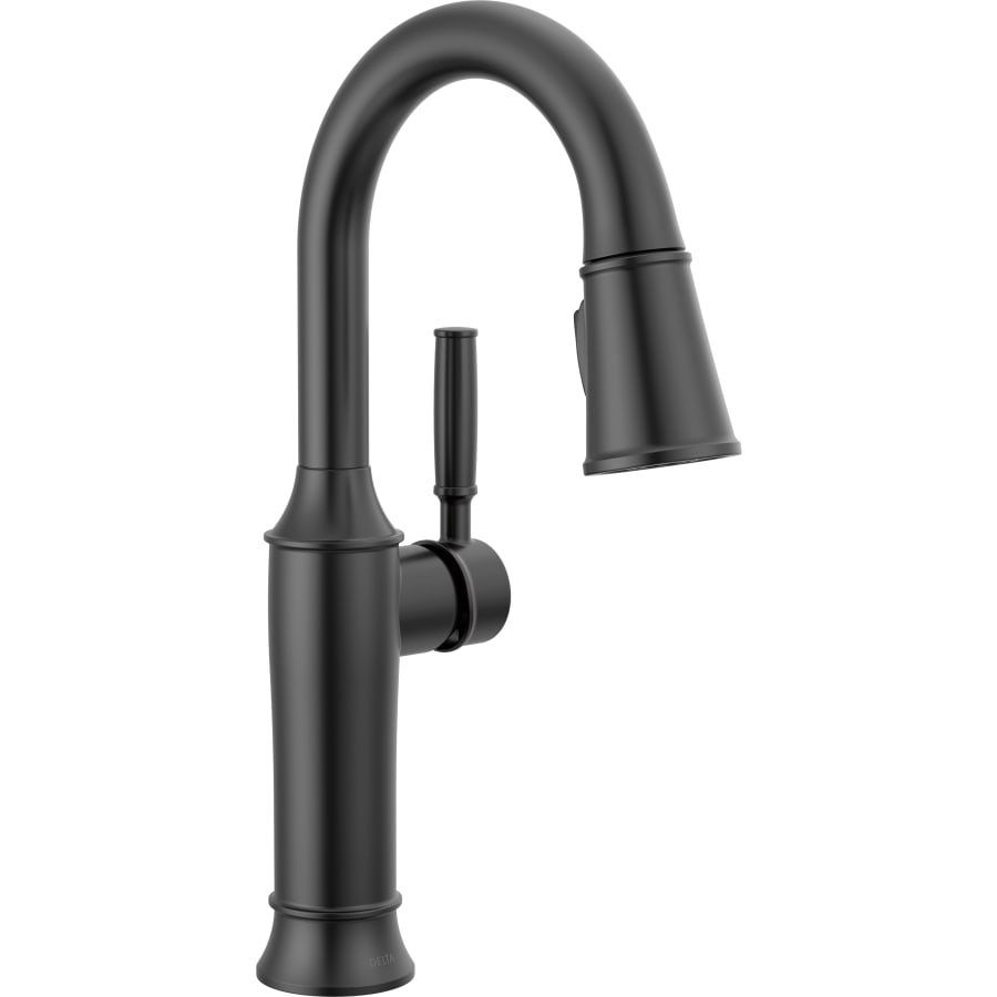 Delta Renaldi 1.8 GPM Single Hole Pull-Down Bar/Prep Faucet with Magnetic Docking Spray Head