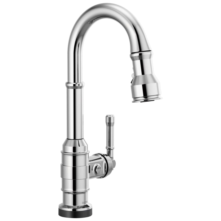 Delta Broderick 1.8 GPM Single Hole Pull Down Bar Faucet
