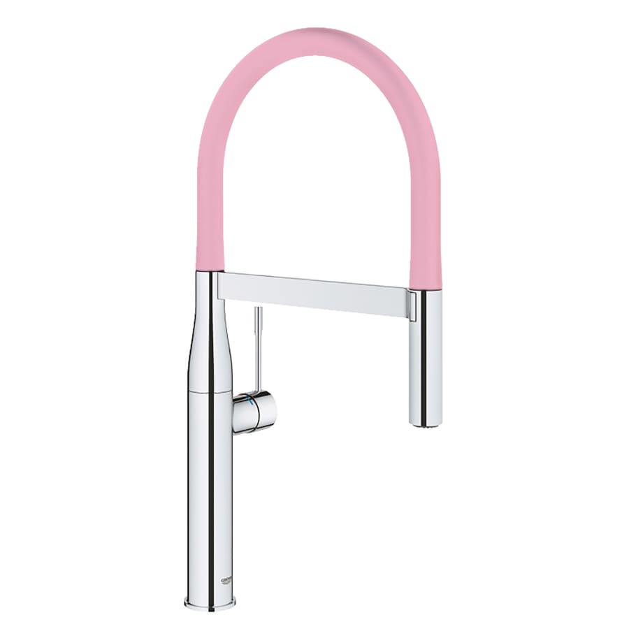 Grohe Essence Pre-Rinse Spray Kitchen Faucet with Locking Push Button Control