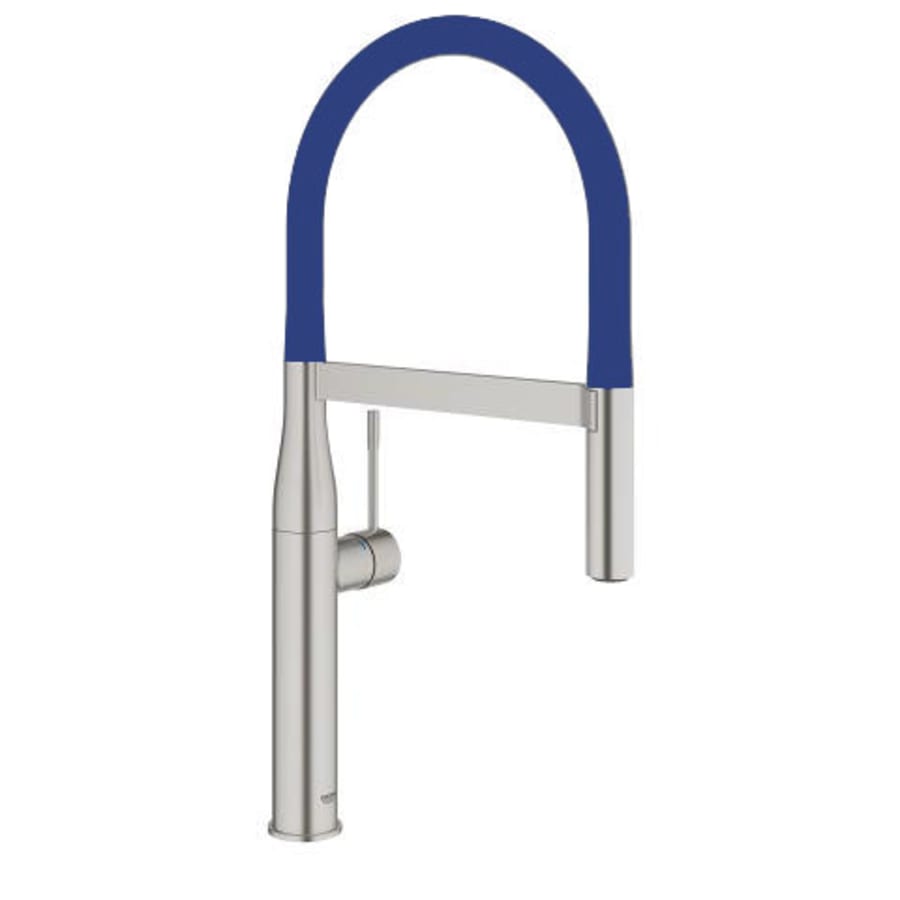 Grohe Essence Pre-Rinse Spray Kitchen Faucet with Locking Push Button Control