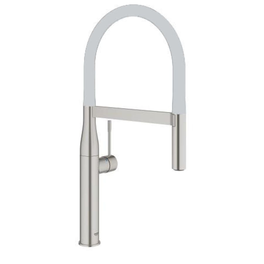 Grohe Essence Pre-Rinse Spray Kitchen Faucet with Locking Push Button Control