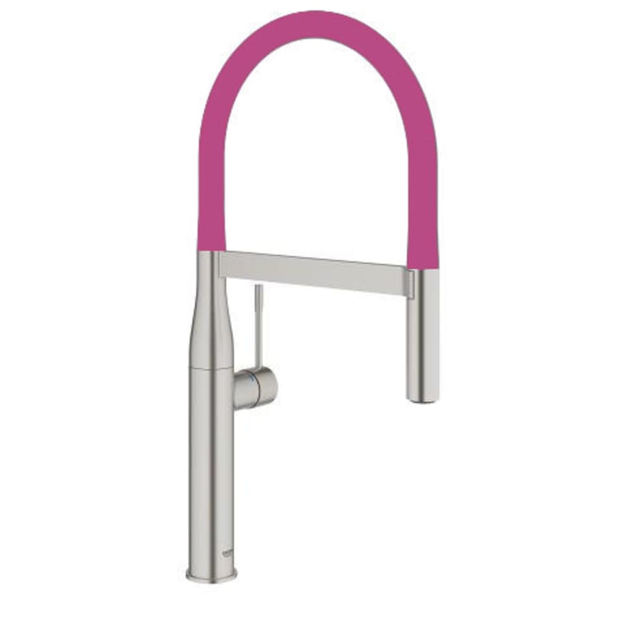Grohe Essence Pre-Rinse Spray Kitchen Faucet with Locking Push Button Control