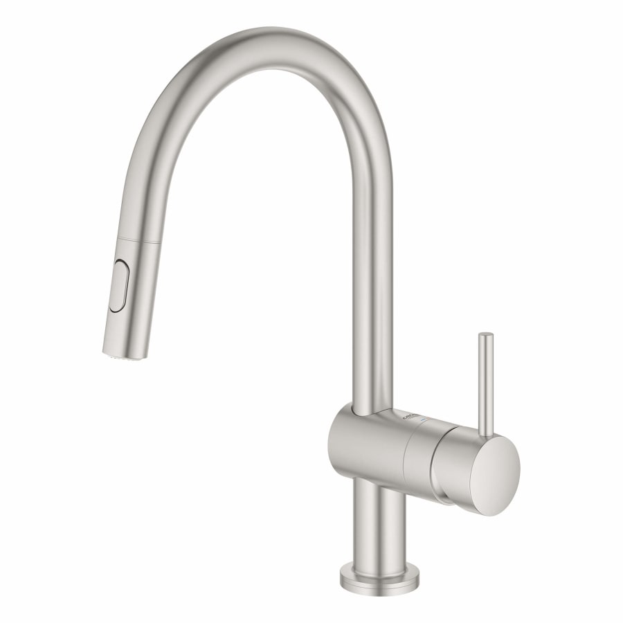 Grohe Minta 1.75 GPM Single Hole Pull Down Kitchen Faucet with On/Off Touch Activation