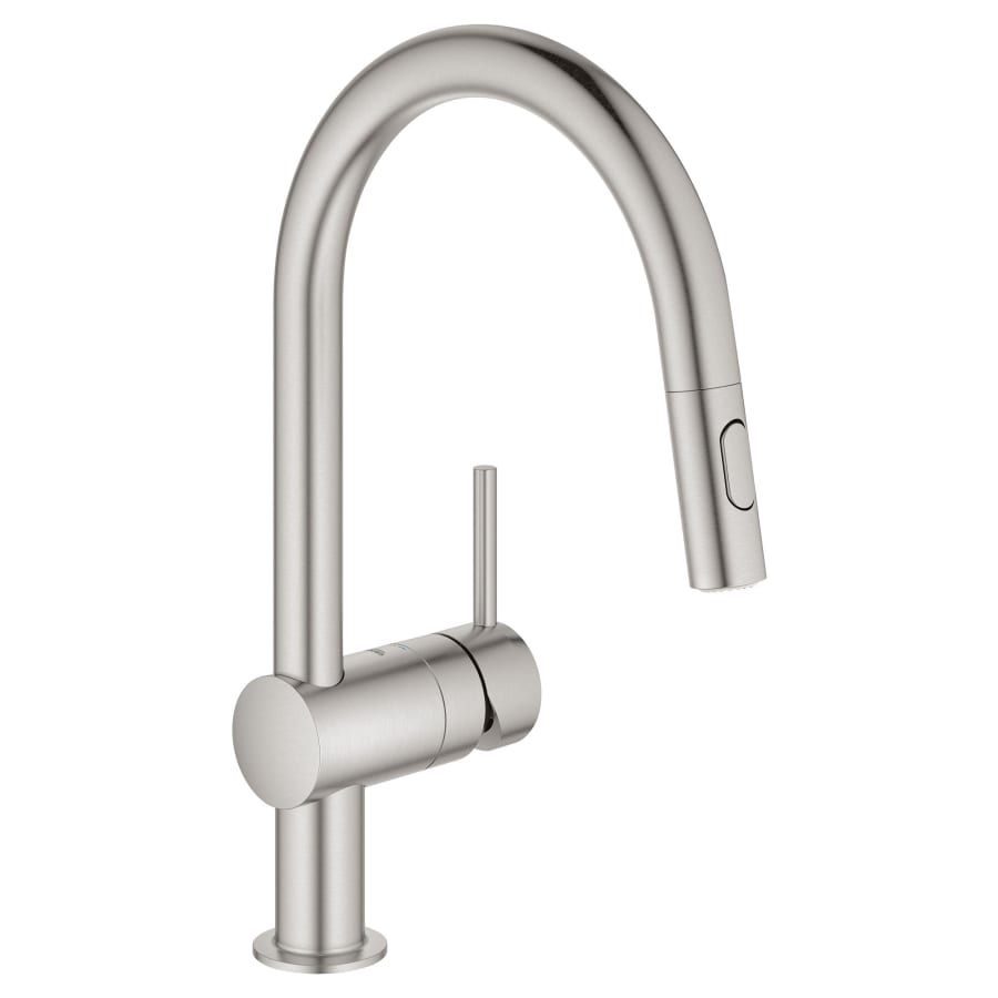Grohe Minta 1.75 GPM Single Hole Pull Down Kitchen Faucet