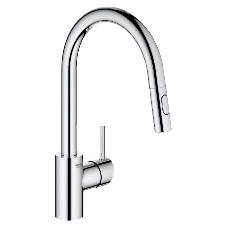 Grohe Concetto 1.75 GPM Single Hole Pull Down Kitchen Faucet