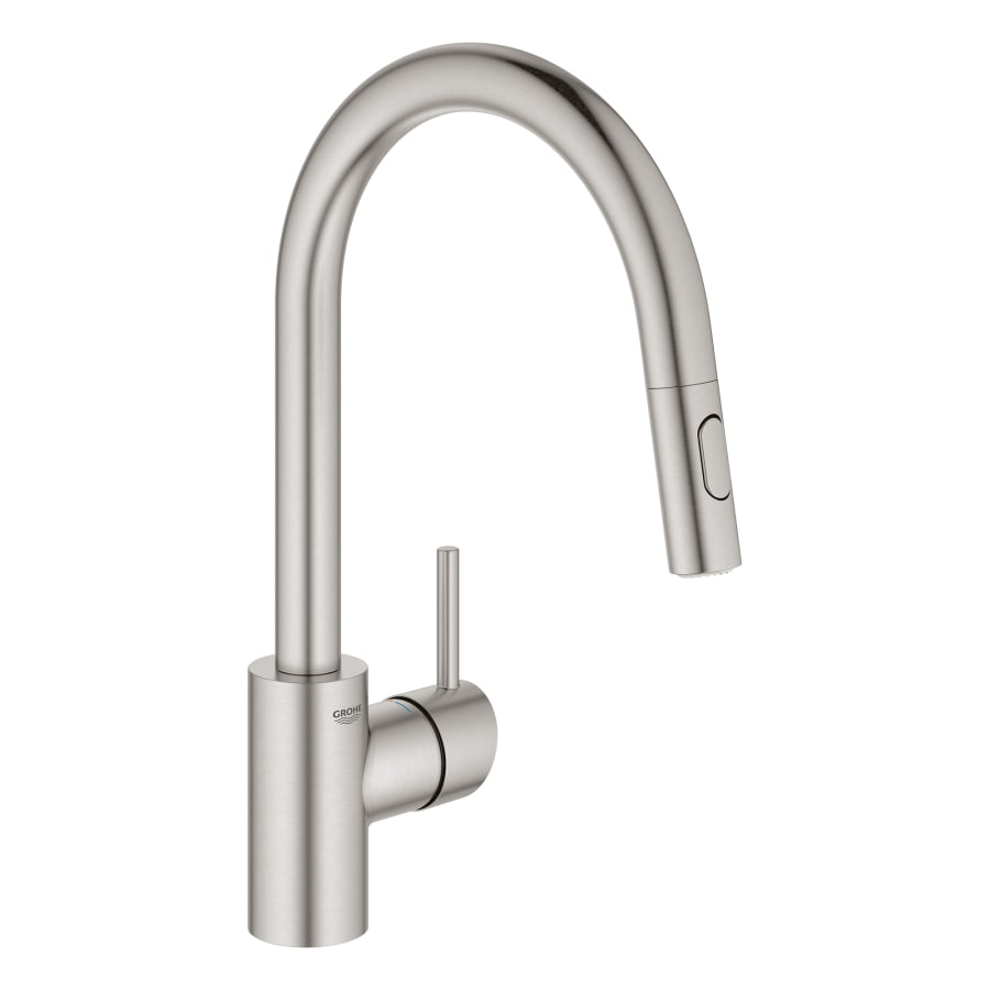 Grohe Concetto 1.75 GPM Single Hole Pull Down Kitchen Faucet