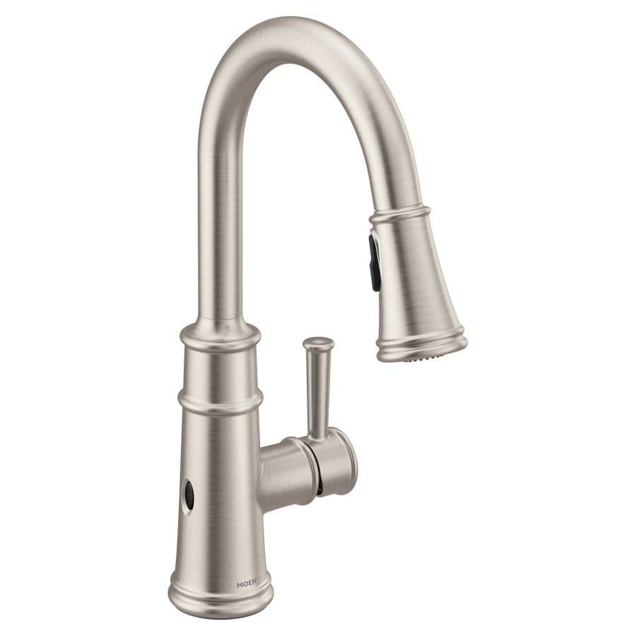 Moen Belfield 1.5 GPM High-Arc Single Handle Kitchen Faucet with MotionSense Technology