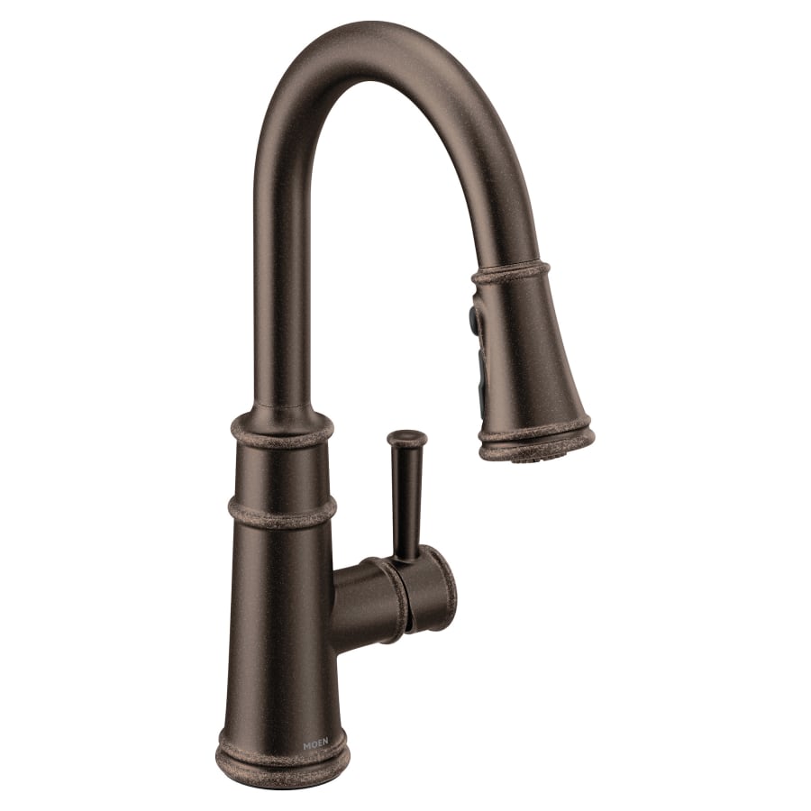 Moen Belfield 1.5 GPM One-Handle High Arc Pulldown Kitchen Faucet with PowerBoost Technology