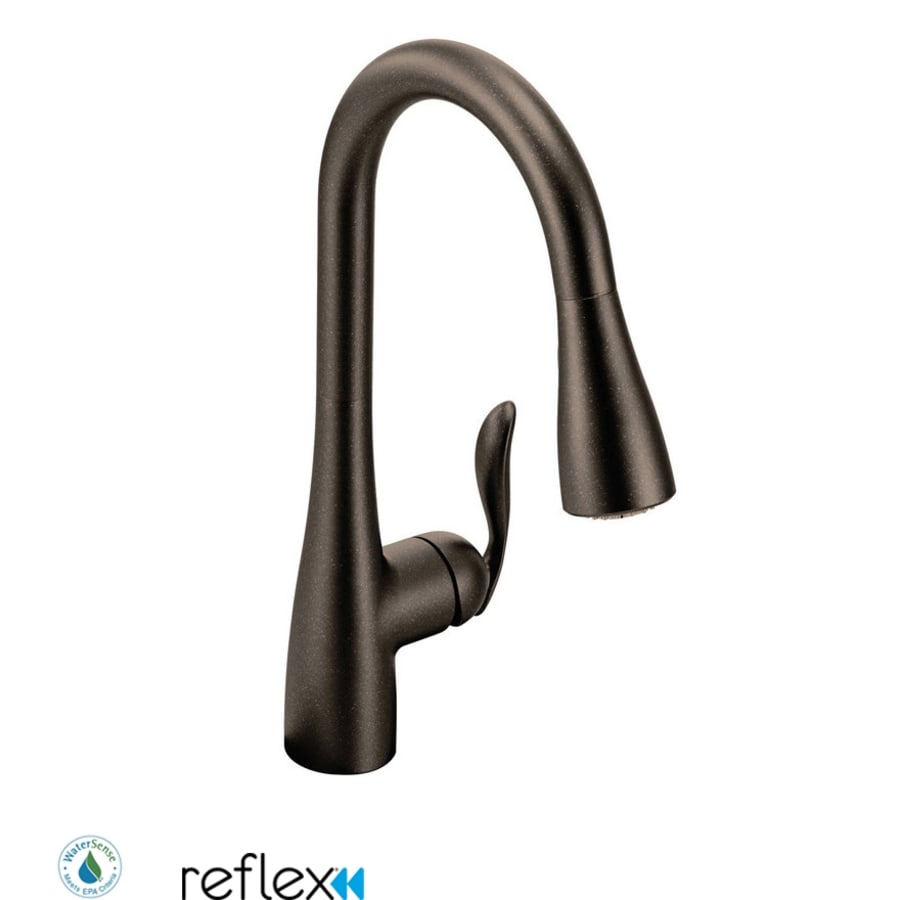 Moen Arbor Single Handle Pulldown Spray Kitchen Faucet with Reflex Technology