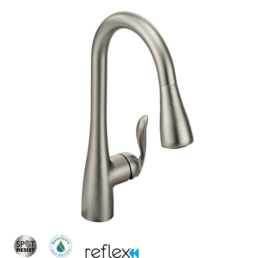 Moen Arbor Single Handle Pulldown Spray Kitchen Faucet with Reflex Technology