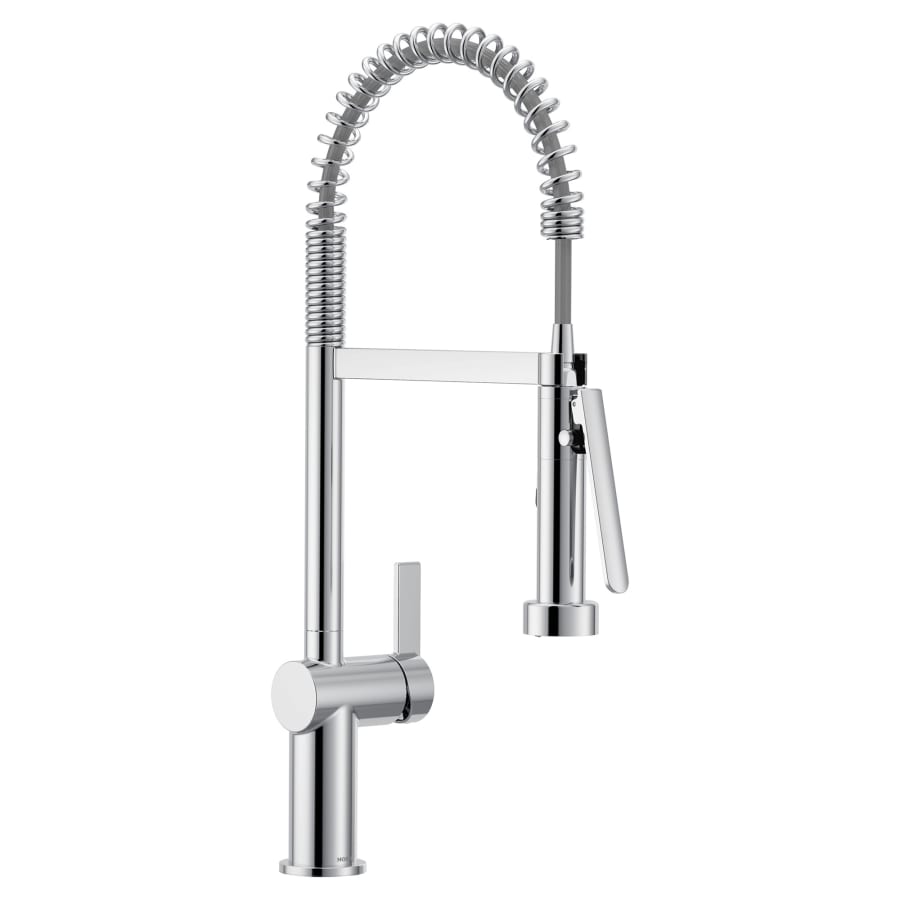 Moen Cia 1.5 GPM Pre-Rinse Semi-Professional Pull Down Kitchen Faucet with Power Boost Pro Spray