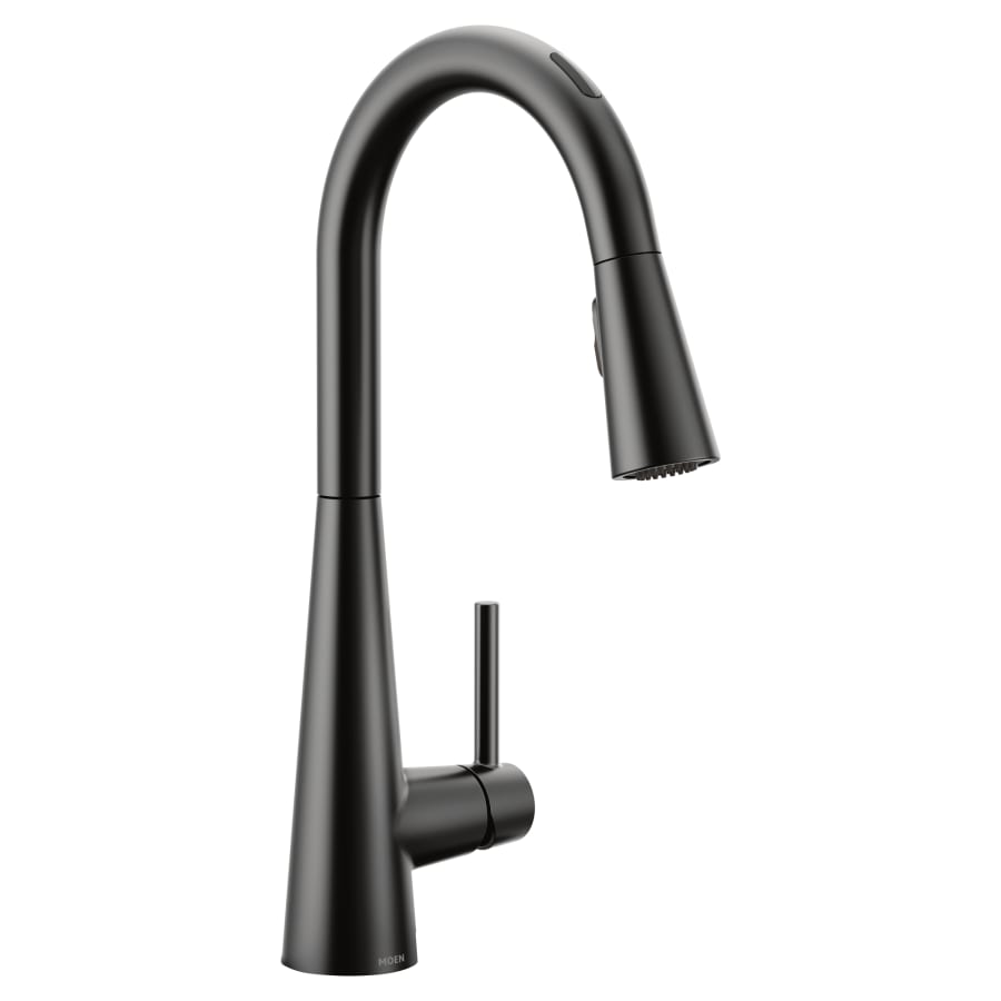 Moen Sleek 1.5 GPM Single Hole Pull Down Kitchen Faucet with Voice Activation