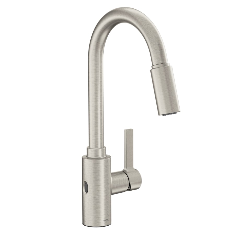 Moen Genta LX 1.5 GPM Single Hole Pull Down Kitchen Faucet with MotionSense
