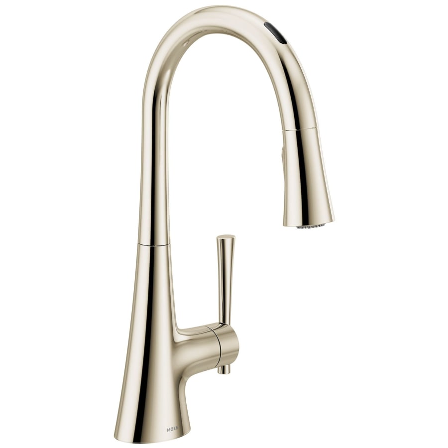 Moen Kurv Smart Faucet 1.5 GPM Single Hole Pull Down Kitchen Faucet with Voice Control