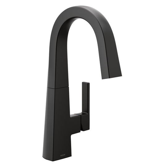 Moen Nio 1.5 GPM Deck Mounted Bar Faucet with Duralock and Duralast Technology