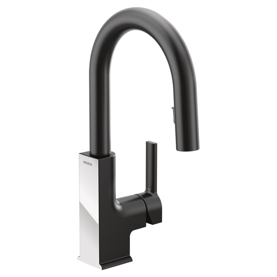 Moen STo 1.5 GPM Single Hole Pull Down Bar Faucet with Reflex, Spot Resist Finish, Duralock, and Duralast