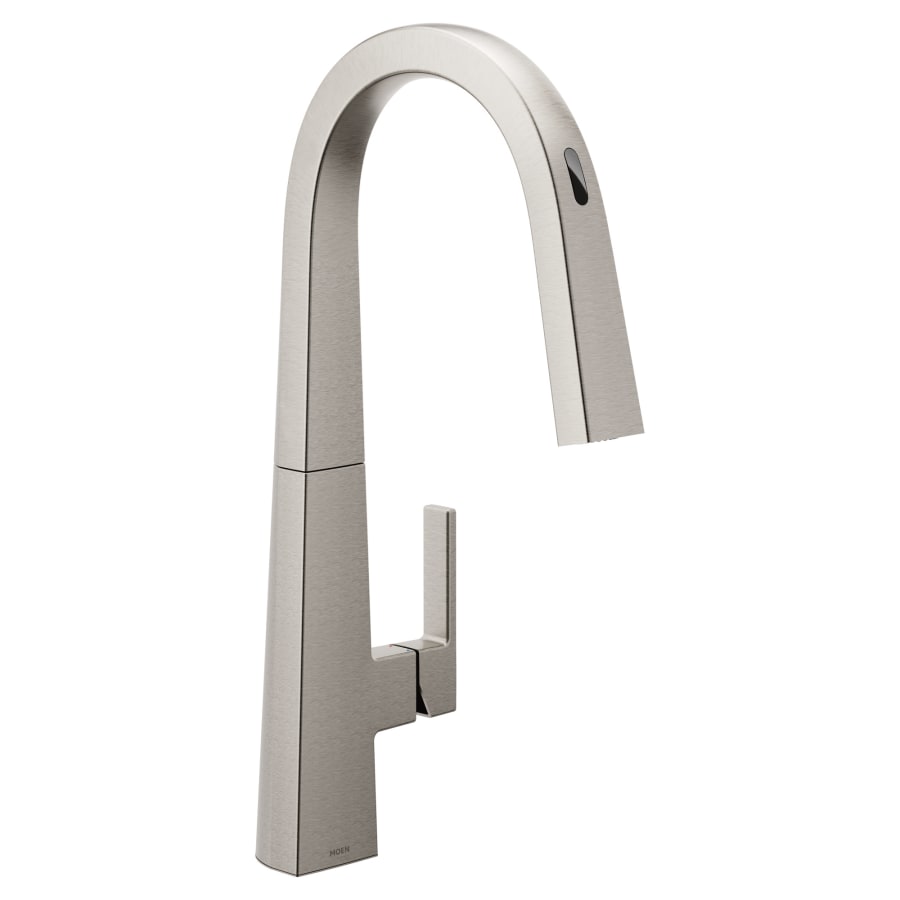 Moen Nio 1.5 GPM Single Hole Pull Down Smart Kitchen Faucet with Motion Control and Voice Activation - Includes Escutcheon