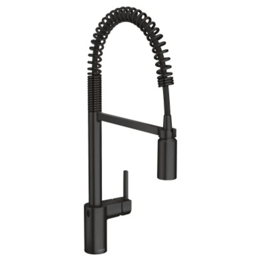 Moen Align 1.5 GPM Single Hole Pre-Rinse Pull Down Kitchen Faucet with MotionSense Wave and Power Clean