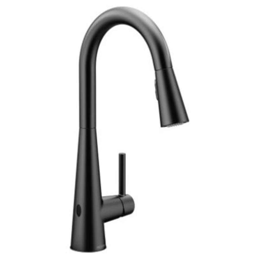 Moen Sleek 1.5 GPM Single Hole Pull Down Kitchen Faucet with MotionSense