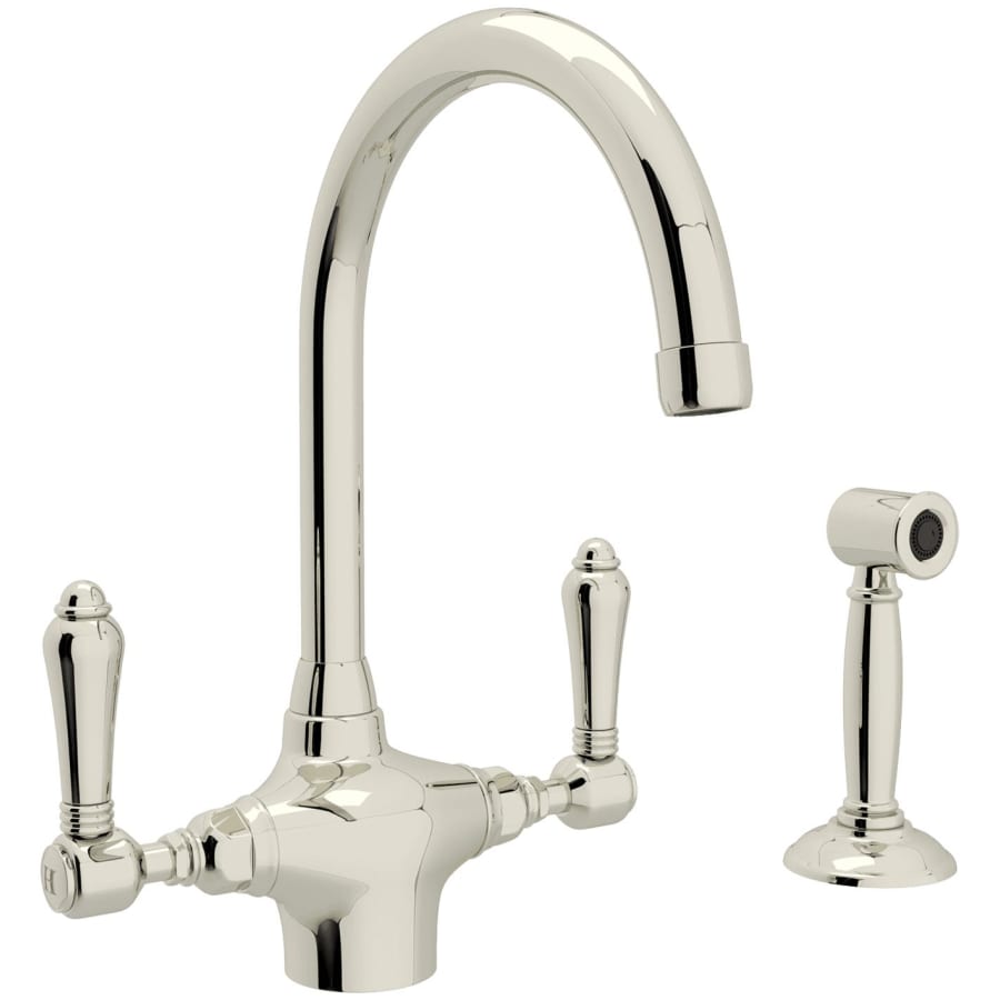 Rohl San Julio 1.5 GPM Single Hole Kitchen Faucet - Includes Side Spray