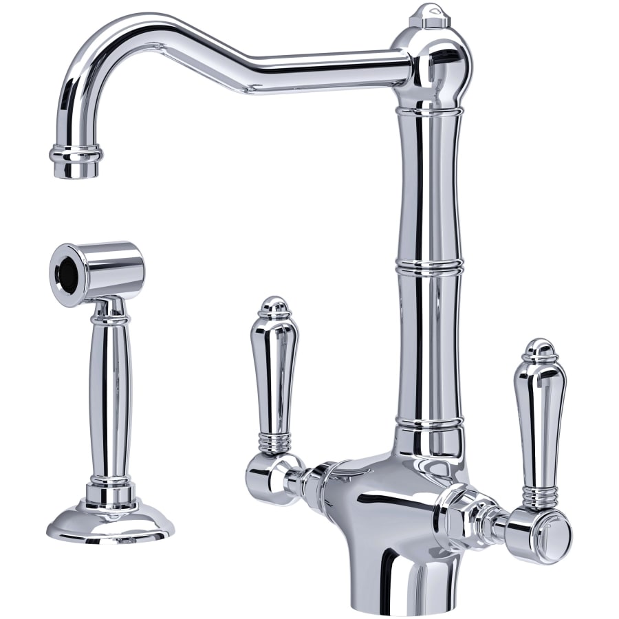 Rohl Acqui 1.5 GPM Single Hole Kitchen Faucet - Includes Side Spray