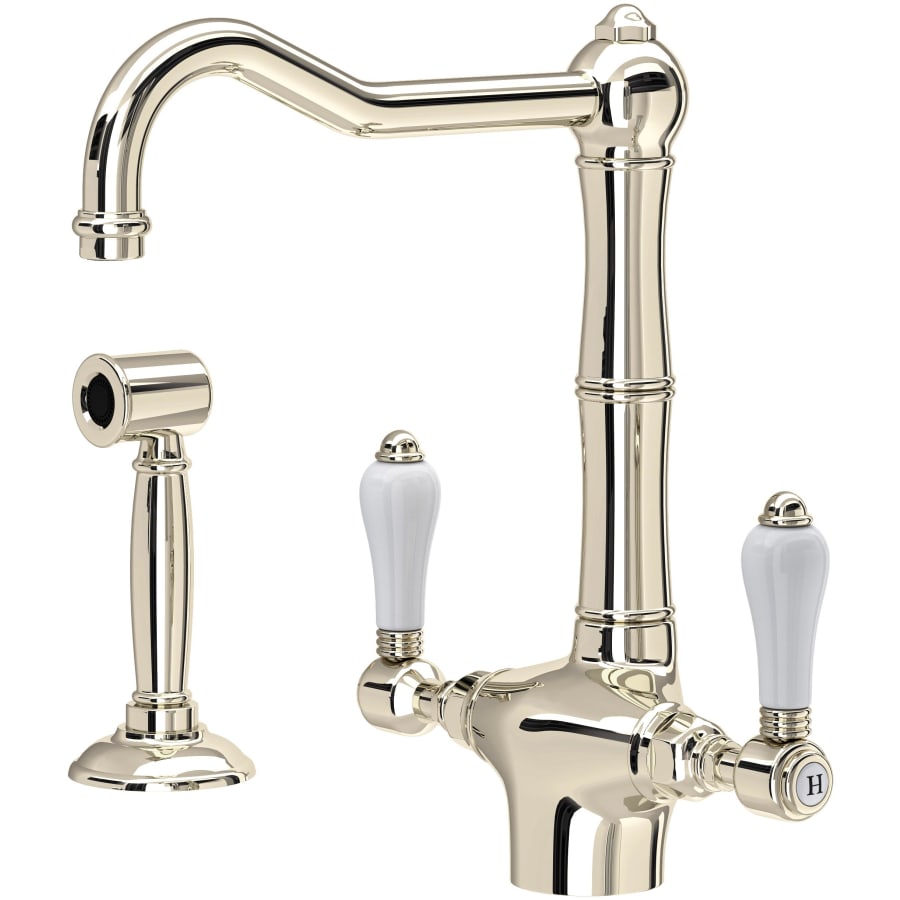 Rohl Acqui 1.5 GPM Single Hole Kitchen Faucet - Includes Side Spray